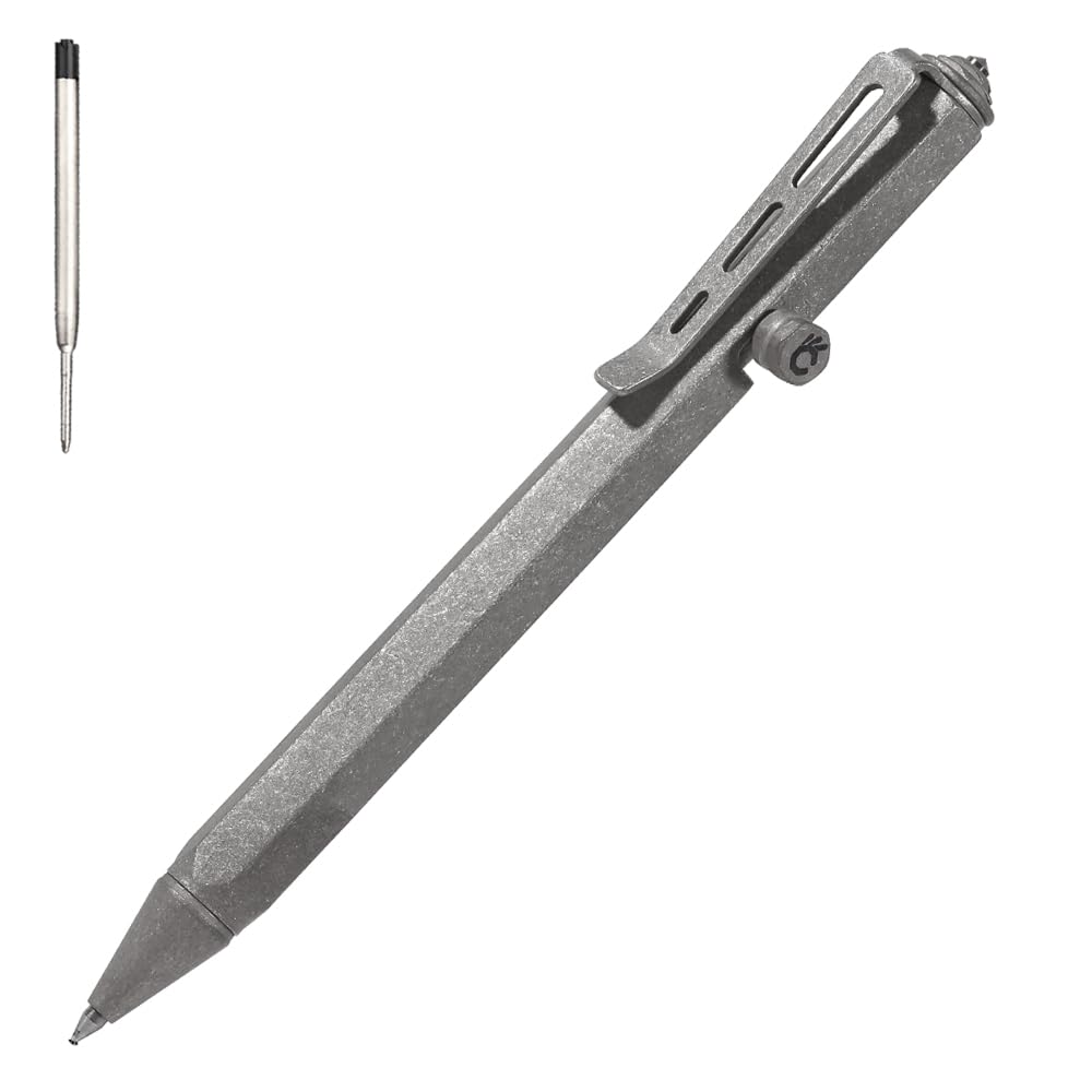 Amazon | Cool Hand 5.2インチ ボルトアクションペン、チタン合金EDC