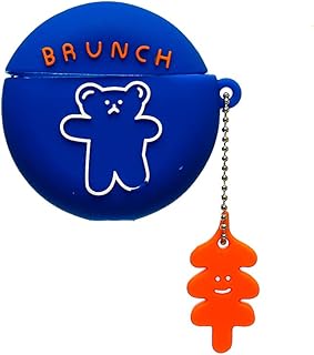 3D Cartoon Design Silicone Case For Huawei Buds 3 - Multi Colour (Blue Bear)