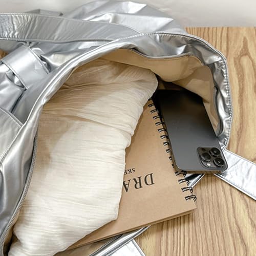 Bow Purse Oversized Bow Tote Bag Large Shoulder Bag with Zipper Statement Handbag Stylish Trendy Gift for Women4