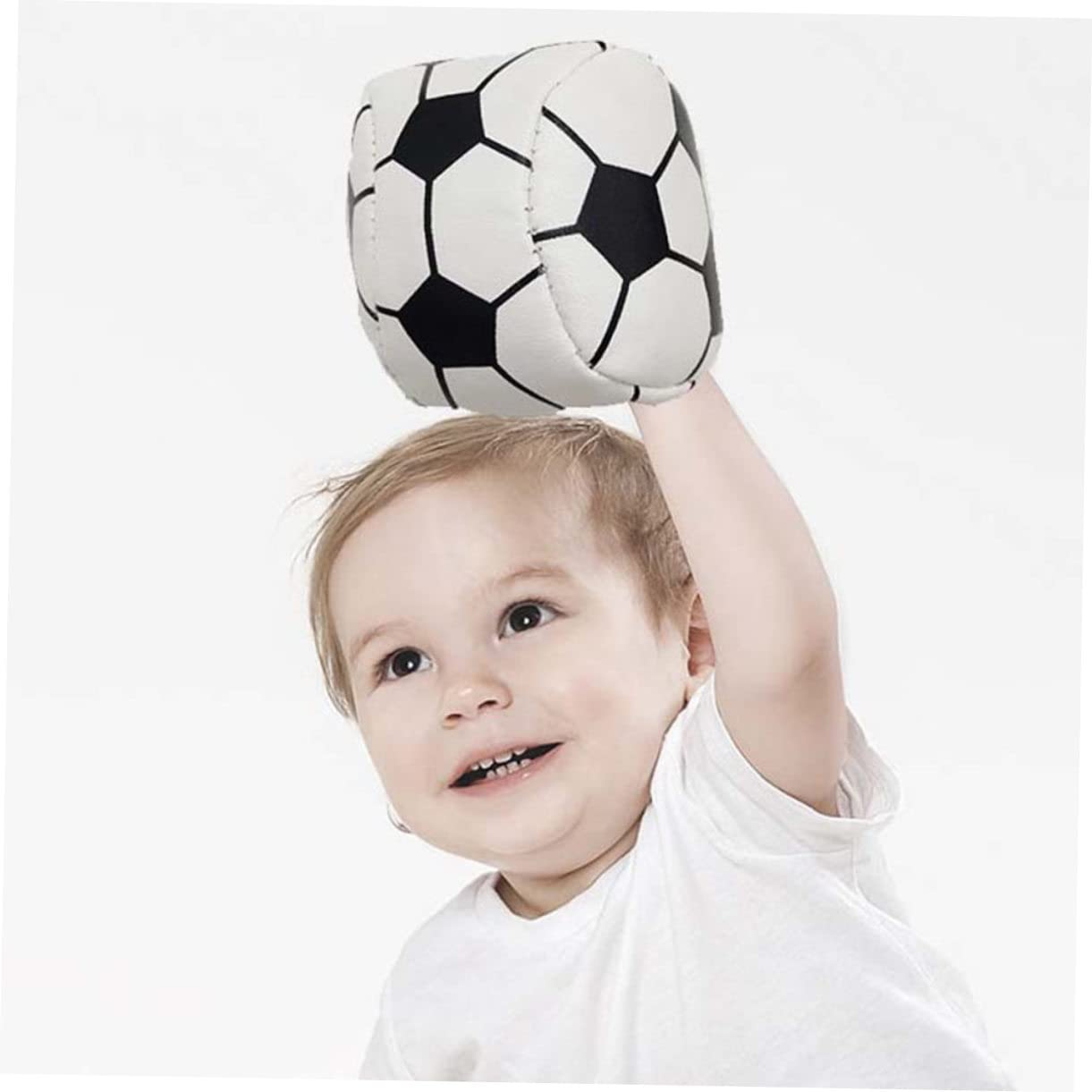 KOMBIUDA Bolsas De Arena Hechas A Mano Juguetes De Fútbol ​​Bolsas De Arena con Forma De Balón De Fútbol ​​Juguetes para Bolsas De Arena para Exteriores Juguetes para Pelota De