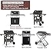 Uniflasy 67047 Catch Pan for Weber Spirit/Spirit II 200/300 Genesis and Genesis II LX200/300 Series Grill for Weber Traveler Drip Tray with 6415 Aluminum Liner, Replacement for Weber 67047 83156 6415