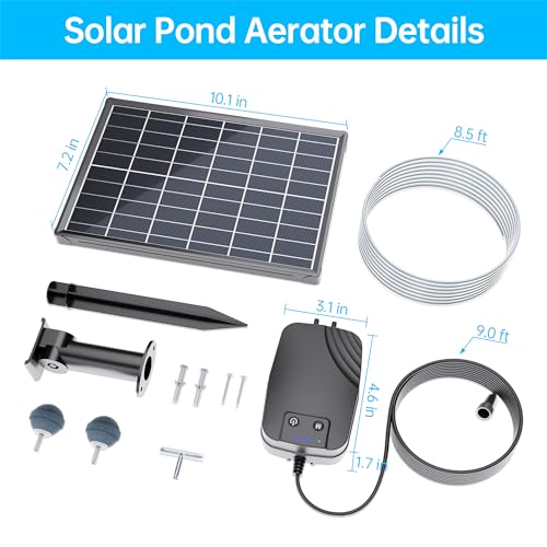 Biling 8W Solar Aerator For Pond thumb #5