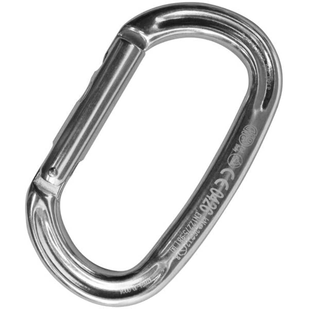 Desconocido KONG OVALONEosqueton Aluminium Straight Carabiner, Adult Unisex, Multi-Colour, One Size