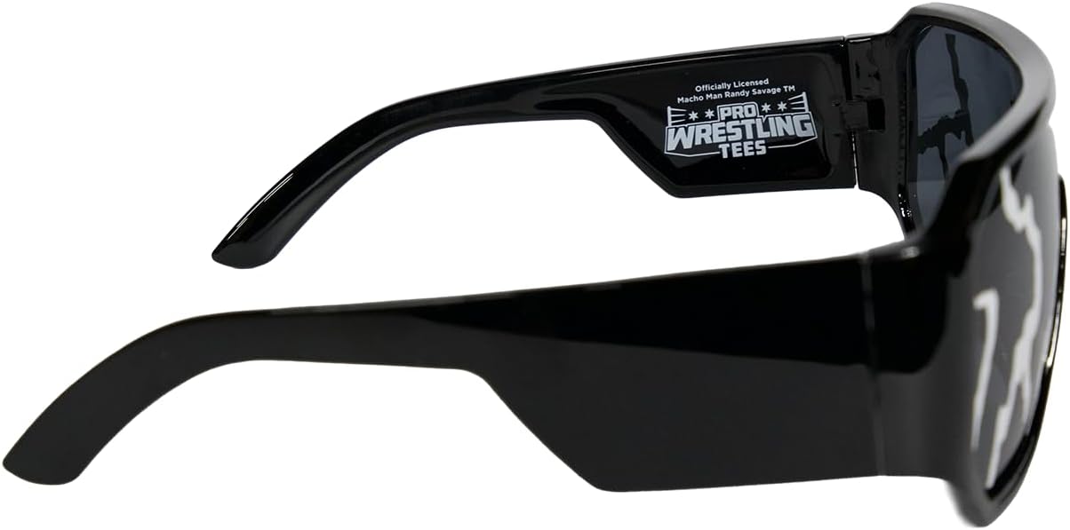 Pro Wrestling Tees Officially Licensed Macho Man Sunglasses - Lightning