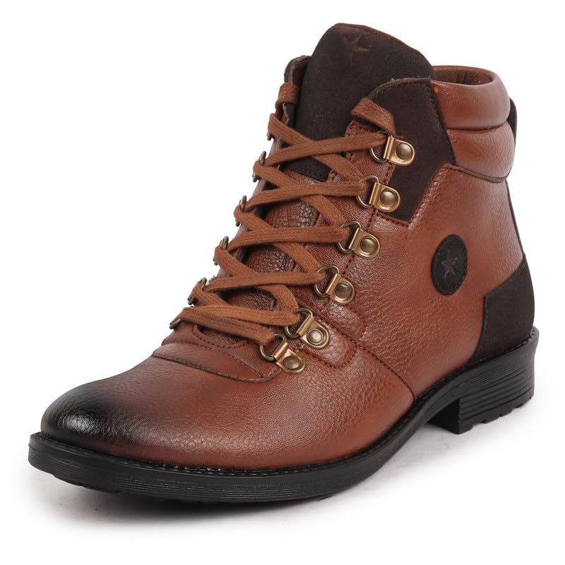 See full amazon price history chart for FAUSTO FST KI-685 TAN-40 Mens Tan Genuine Leather 6-Eye Metallic Lace Up Hook Classic High Ankle Boot For Trekking|Biking|Hiking (6 UK) FAUSTO FST KI-685 TAN-40 Mens Tan Genuine Leather 6-Eye Metallic Lace Up Hook Classic High Ankle Boot For Trekking|Biking|Hiking (6 UK) (B0D122TCRP) Amazon Price History, Amazon Price Tracker
