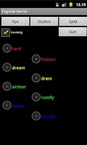 English Norwegian Dictionary