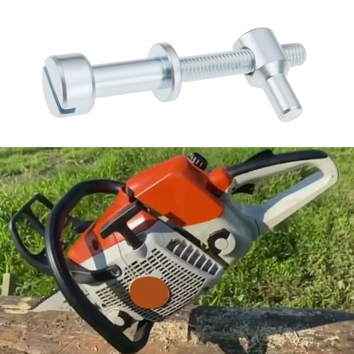 EMSea Kettensägen-Kettenspanner-Schraube, 52 mm, kompatibel mit Stihl 028 038 MS 270 280 380, 2 Stück