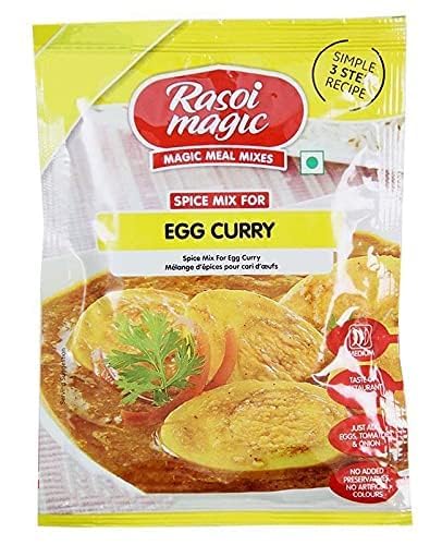 Rasoi Magic - Mezcla de especias al curry de huevo - 1.76 oz - (paquete de 4)