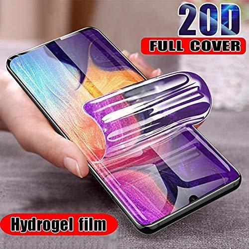 HSM Galaxy Note 10 Screen Protector[Soft Hydrogel][HD Ultra Clear] [Self-healing][Full Coverage] Screen Cover for Samsung Galaxy Note 10