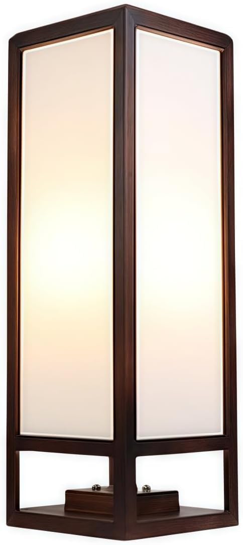 【動作確認済み・2個セット】和風木製ランプ フロアライト テーブルライト 行灯風 Amazon.co.jp : Geyaziu 和風手作り行灯 フロアランプ 竹細工 木製枠