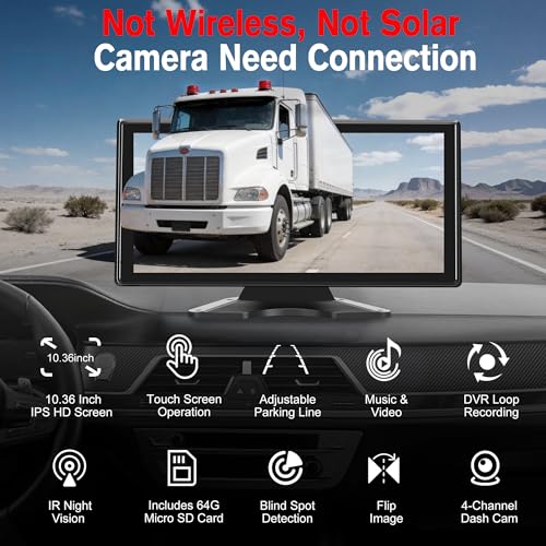Smart RV Backup Camera Wireless