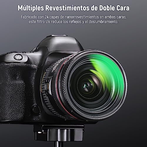 Filtro 52mm MC UV contra reflejos y humedad para fotografía de exteriores 3