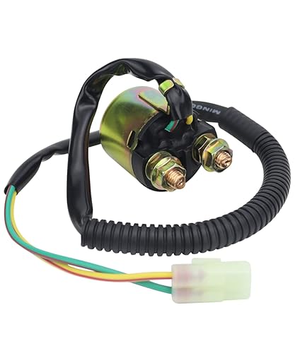 Vista 5 de Reemplazo de arranque y relé para Honda Rancher 420 TRX420 07-19 Foreman 500 TRX500 12-19 Pioneer 500 SXS500M 15-21,31200-HP5-601 31200-HR0-F01