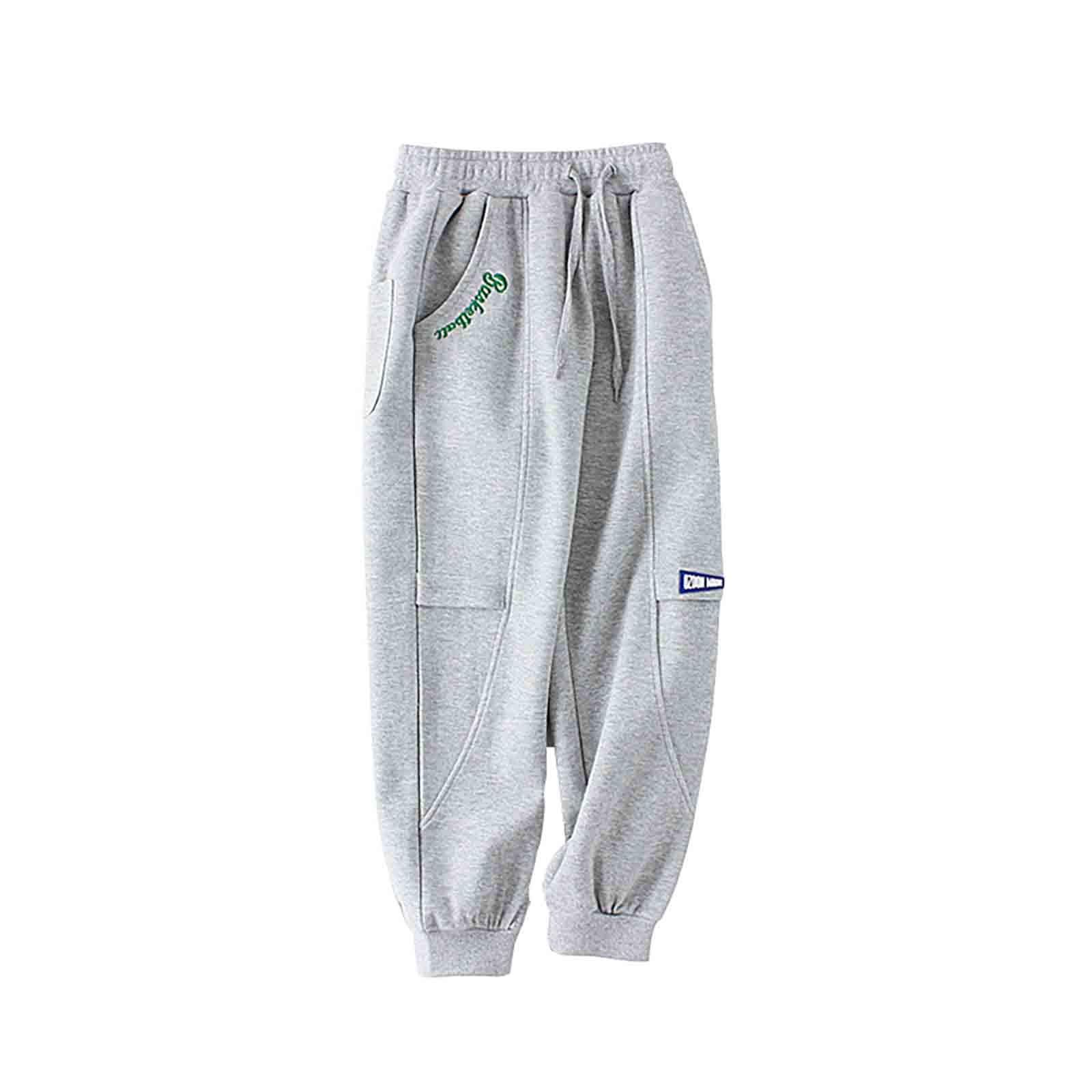 Pantalon baggy de survêtement thermique fin des vêtements fragiles