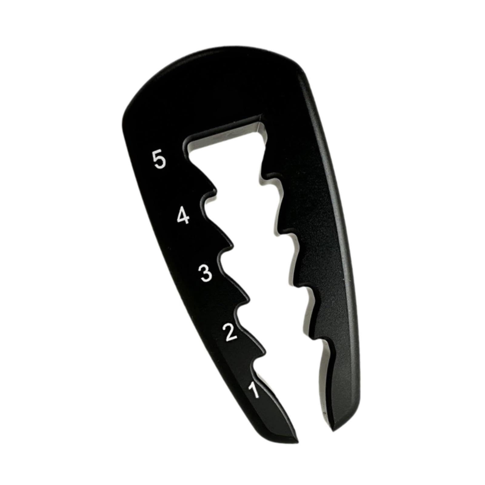 Yiju Adjustable Golf Tee Height Tool Golf Training Aid Practical Golfer Gift for Beginners Easy to Use Height Adjuster Accessory