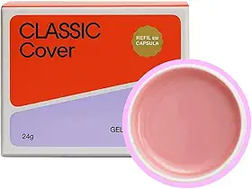 Gel Vòlia Classic Cover Blister 24g Sem TPO Alongamento de Unhas Profissional Alta Durabilidade