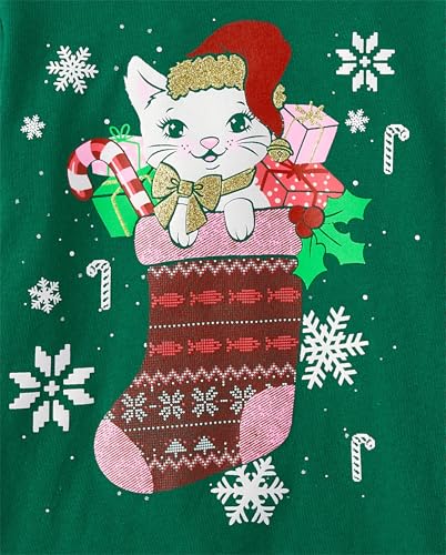 Image of The Children's Place Baby and Toddler All Holidays,Birthdays Long Sleeve Graphic T-Shirts,2 Pack
