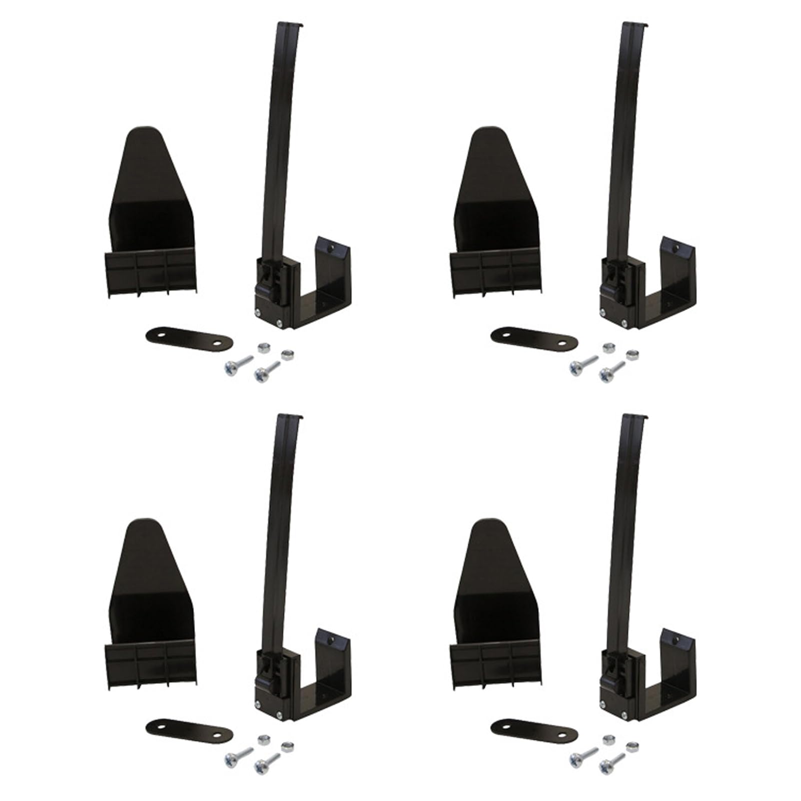 YIXANNX Quickly ll Holiday Cover Mural with Garage Door Banner Clamps and Hooks Plastic Christmas Decorations Outdoor, 4pcs