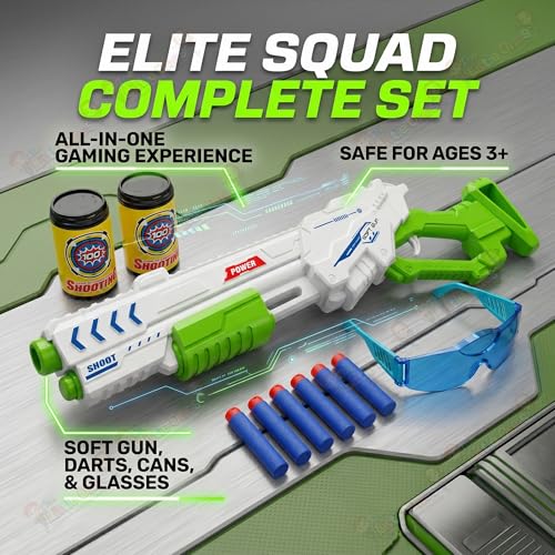 Image of The Little Ones Dart Blaster for Adults Age 15+ Years Above [DartForce X]