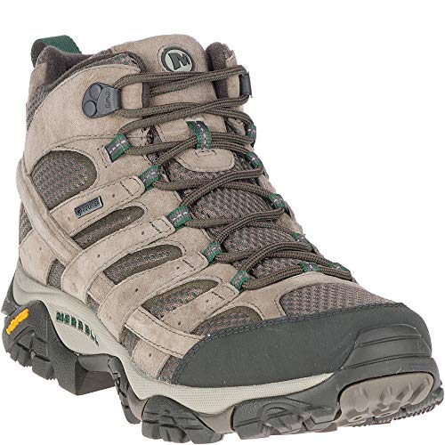 Merrell Men's High Rise Hiking Boots, Grey Boulder, 10.5