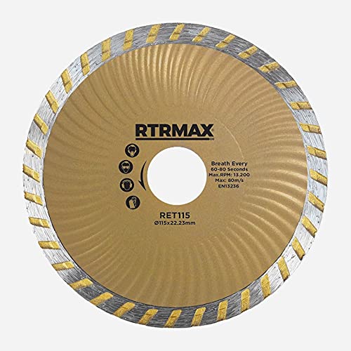 115mm Metal Cutting Discs – Sizes 115 x 22mm & 230 x 22mm Metal Cutting Discs - Fast Cutting Diamond Cutting Disc for Angle Grinder, Concrete, Stone, Marble, Granite & Masonry (1, 115 x 22mm)
