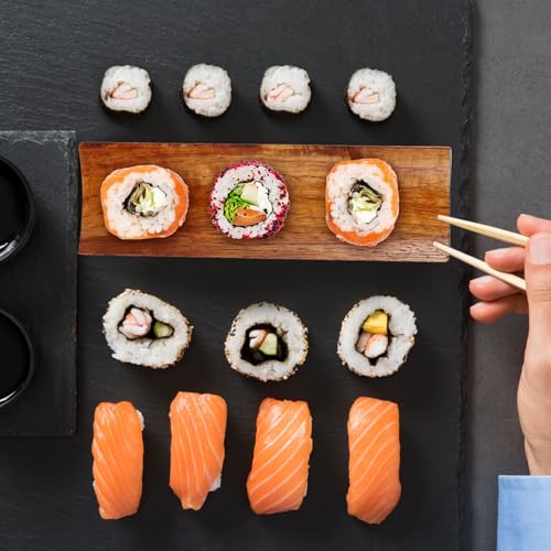 Bandeja Rectangular para Sushi de Plástico miniatura 5