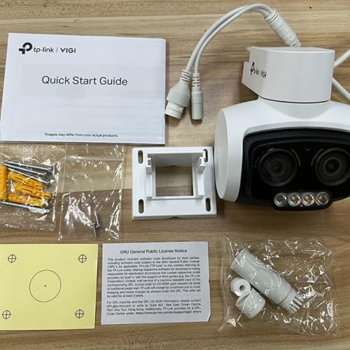 TP-Link VIGI C540V 4MP Outdoor Full-Color Dual-Lens Varifocal Pan Tilt Network Camera | Super-High Definition|3× Zoom | Active Defense| Two-Way Audio|H.265+ | IP66 Waterproof| Remote Management view 2