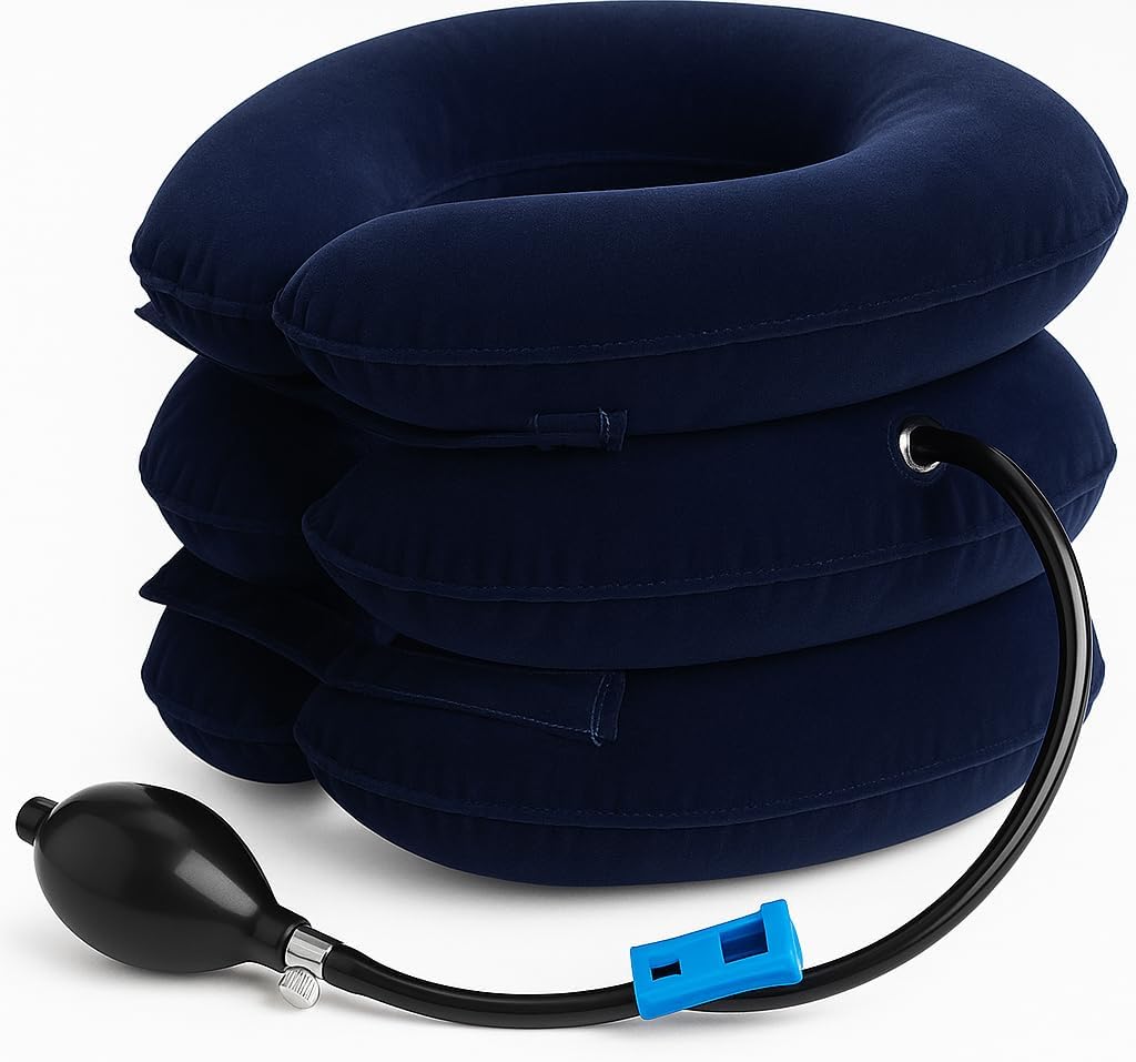 Medisupplis Inflatable Neck Stretcher Cervical Traction Device