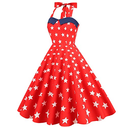 Robe de cocktail vintage sans manches pour danser le rockabilly en soirée