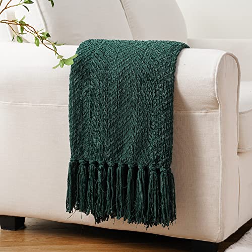 Image of BATTILO HOME Christmas Green Throw Blanket Couch, 50''x60''