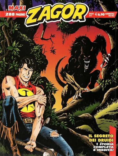  Zagor Maxi 30 Il segreto dei Druidi maggio 2017 STATO OTTIMO