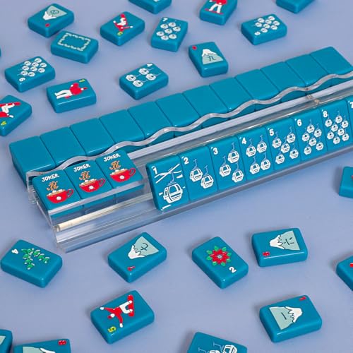 Set de Mahjong Americano con 160 Fichas Acrílicas miniatura 6