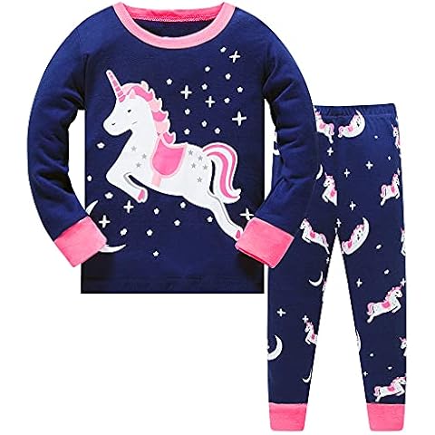 LitBud Girls Unicorn Pajamas Set Cover