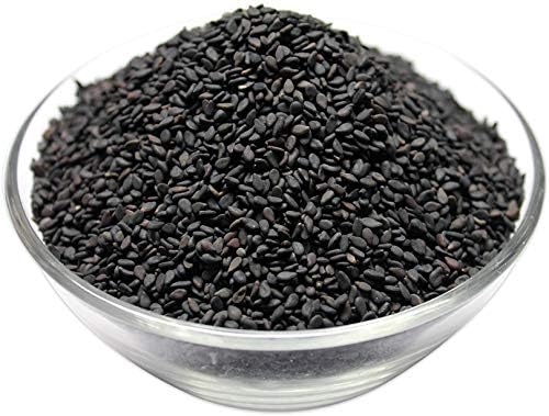JAIPUR MASALE Raw Black Sesame Seeds | - Til Seed for Eating | Organic Black Gingelly Oil | Indian Spices for Everyday Essentials | Kaale Til for Weight Loss And Eating Unhulled (100 gm) with Jute Bag