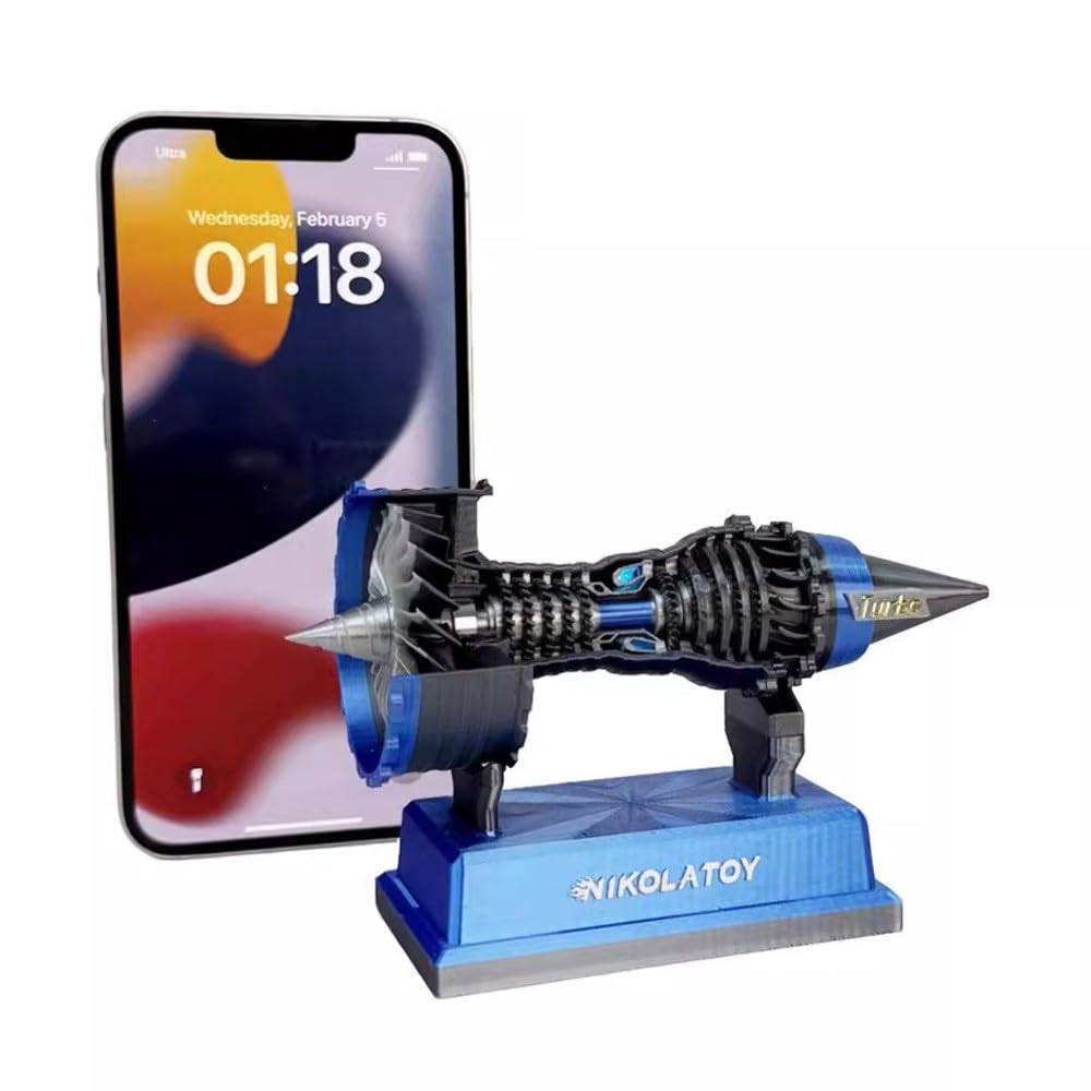 TR900 Super Turbofan Engine Model Kit 12 cm jouet moteur électrique avec piles AAA compatible rouge bleu vert jaune