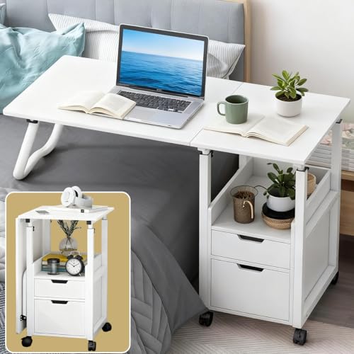 EastEamily TChe[u ܂肽ݎ xbhe[u LX^[t ړȒP s40x100cm 70-88cm ~ p\RfXN e[u @\ [Lrlbgt Ԋp rO[  QɍœK