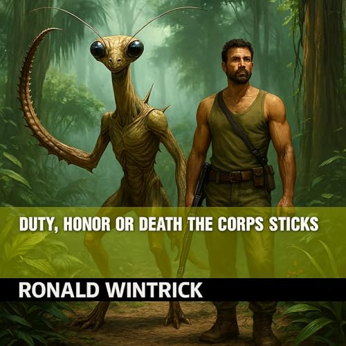 Diseño de la portada del título Duty, Honor or Death the Corps Sticks