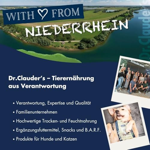 DR.CLAUDER'S - Hyposensitive | Trockenfutter mit Singleprotein für Sensible, ausgewachsene Hunde. Getreide- und glutenfreies Alleinfuttermittel im Beutel | 3,5 kg Ente&Kartoffel