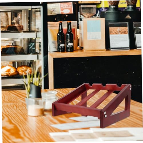 Soporte de vino de madera para encimera miniatura 6