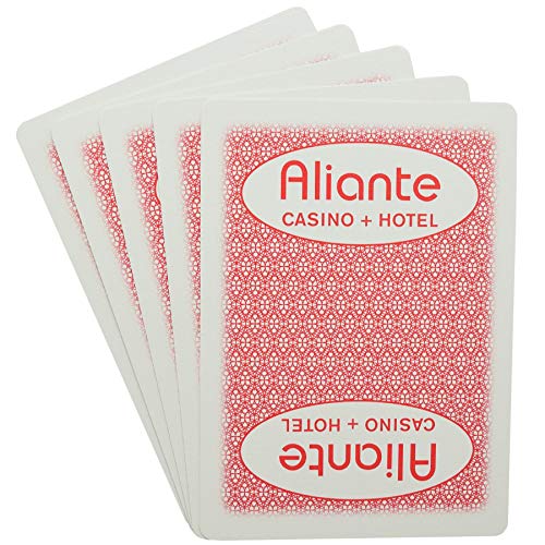 Naipes Poker Aliante 2 Barajas Tamaño Jumbo miniatura 3