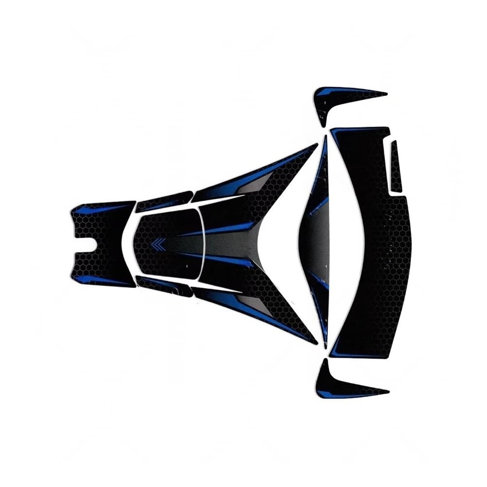 Tank Stickers Motorcycle Accessori Sticker Fuel Tank Pad Decals for PCX for Pcx 2025(Blue)