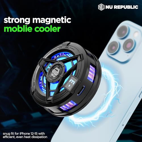 Nu Republic Dread Chill Mobile Gaming Cooler, Black - Image 7