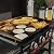 28 Inch Blackstone Griddle 2080 with Hood, XL Griddle Original 3-Burner Outdoor Flat Top Grill, Blackstone Accessories, Seasoning, Blackstone Gloves