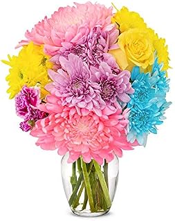 From You Flowers - Flowers for a Reason Bouquet for St. Jude Kids with Glass Vase | Fresh Flower Bouquets for Birthday, Anniversary, Get Well or Celebration