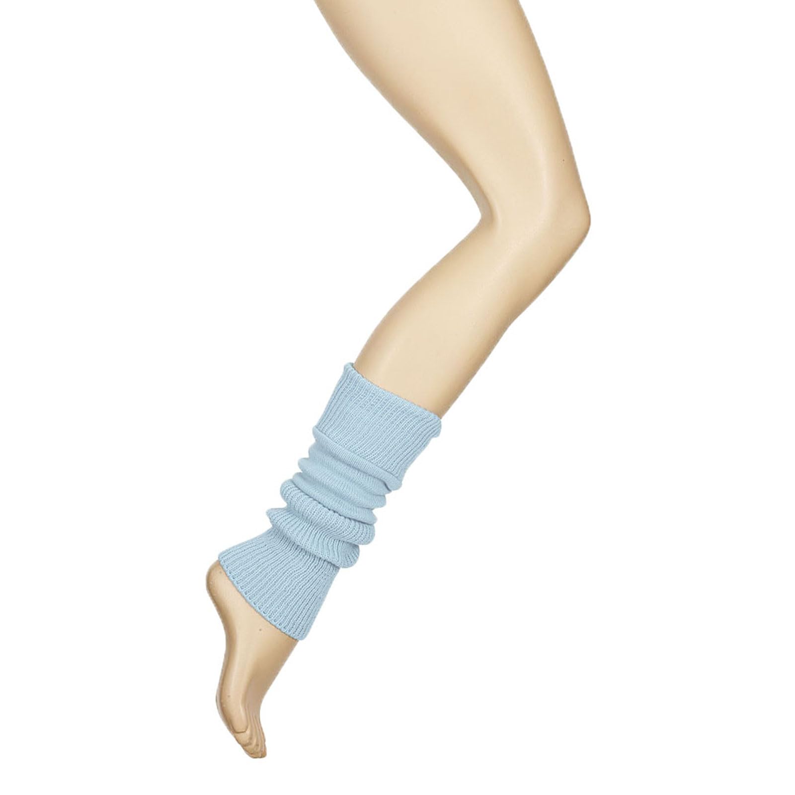 Starlite Women's Pale Blue 38Cm Leg Warmers - No Stirrup
