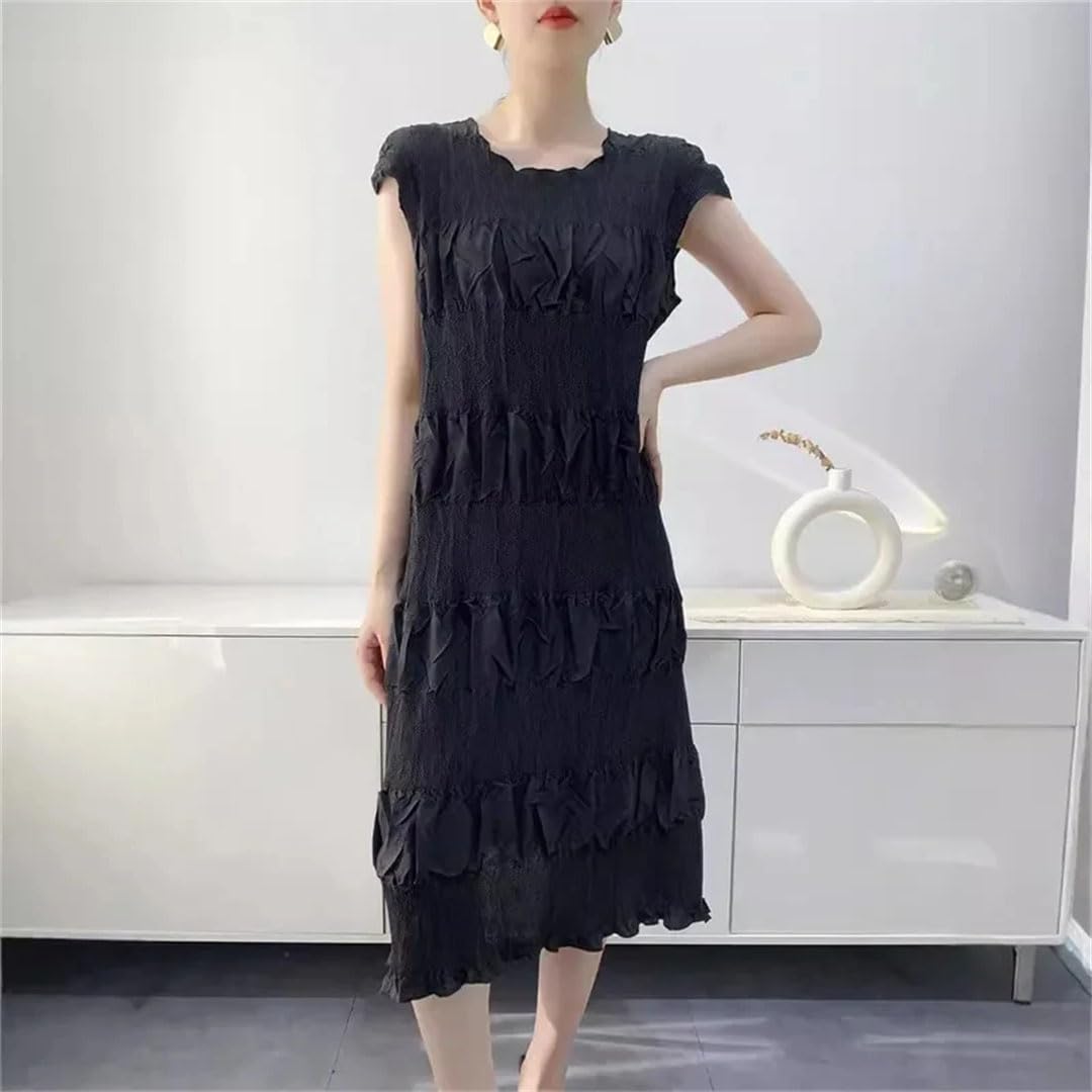 Sukienka damska z rękawami styl slim fit wygodna i elegancka sukienka
