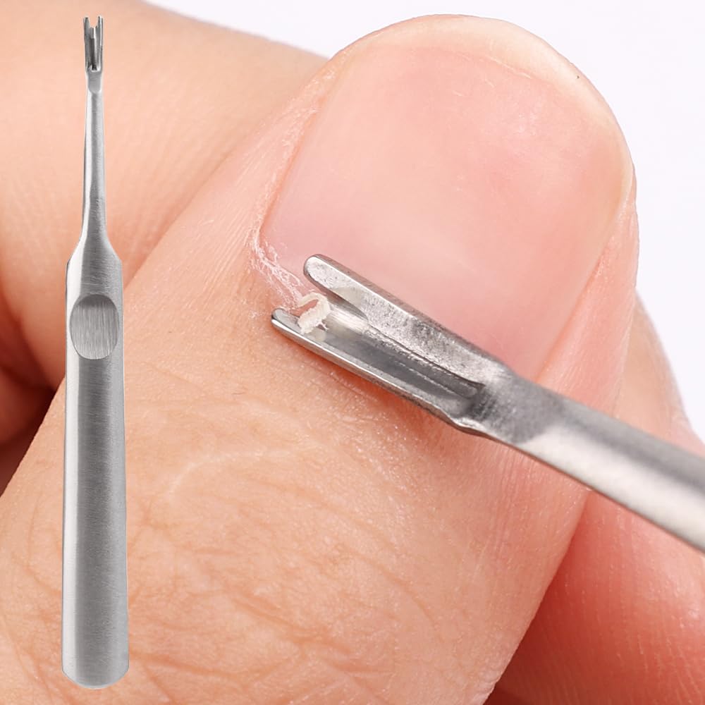 1PC Professional Remover Dead Skin Push Cuticle Doubles Push Lift Nail Remover Manicure Exfoliation Nail Tool