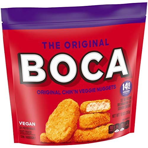 BOCA Original Vegan Chik'n Veggie Nuggets (10 oz Bag)
