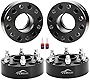 FLYCLE 6x5.5 Hubcentric Wheel Spacers for Chevy Silverado 1500 GMC Sierra 1500, 4PCS 2 inch 6x139.7mm Wheel Spacer for Tahoe Suburban Avalanche Yukon Escalade with 14x1.5 Studs & 78.1mm Hub Bore