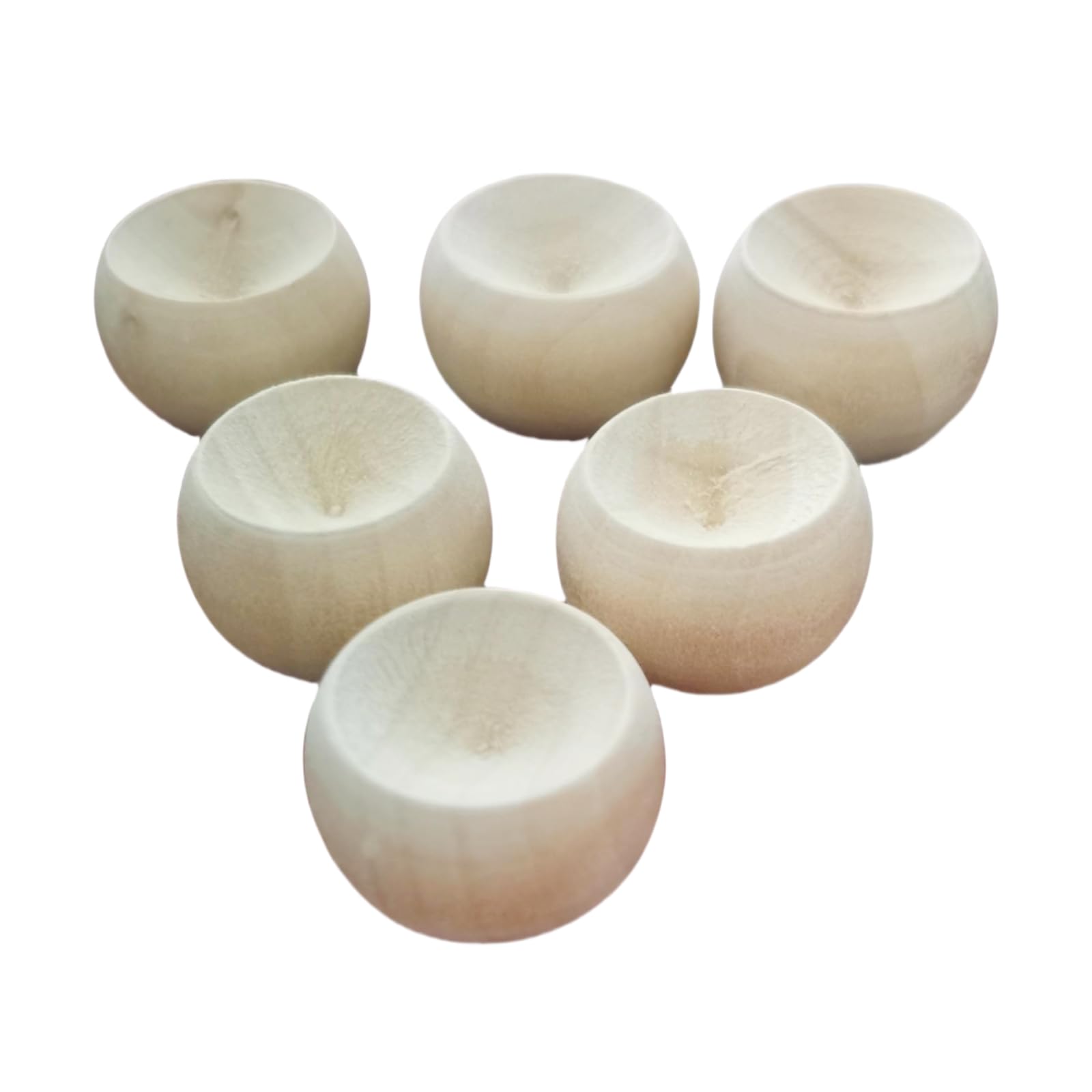 6 Pack Small Wooden Essential Oil Diffuser, Round Wooden Grain Fragrance Diffuser, Long Lasting Fragrance for Office, Home, Closet, Bathroom, Shoe Closet, Toilet, Yoga Room, Car